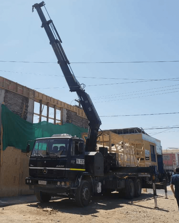 Grua pluma HIAB 300